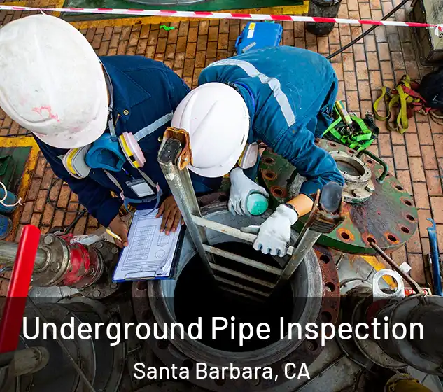  Underground Pipe Inspection Santa Barbara, CA